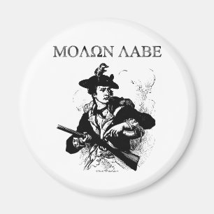 Aimant Molon Labe Minuteman