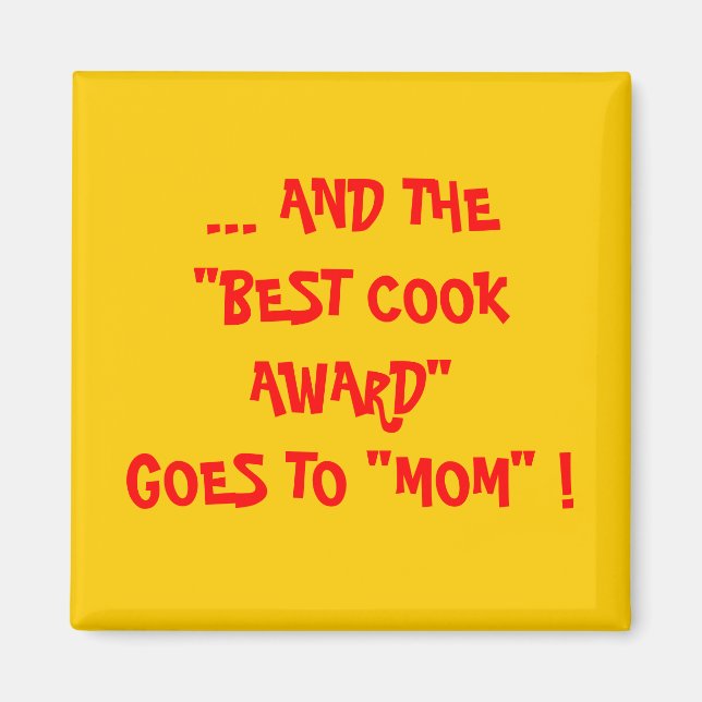 AIMANT MOM - PRIX DU MEILLEUR CUISINE (Devant)