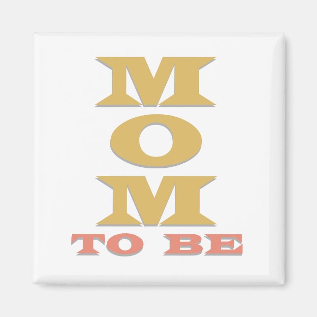 Aimant MOM sera t-shirts et cadeaux (Devant)