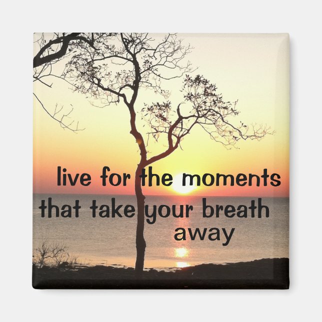Aimant Moments de vie inspirants (Devant)