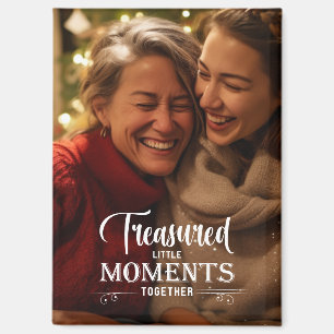 Aimant Moments Précieux Écriture Blanche