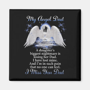 Aimant Mon Angle Papa Je Vous Manque Papa Pères du jour c