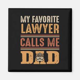 Aimant Mon avocat préféré m'appelle papa Meilleur cadeau