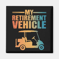 Mon chariot de golf de véhicule de retraite golfeu