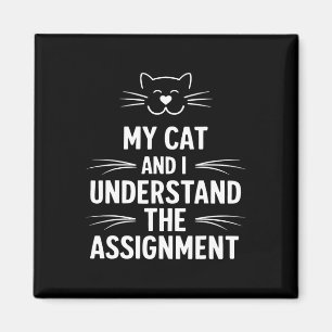 Aimant Mon Chat Et Moi Comprenons L'Ignement Démocrate Li