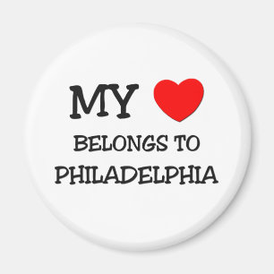 Aimant Mon coeur appartient à PHILADELPHIE