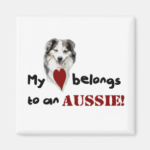Aimant Mon coeur appartient à un Australien !