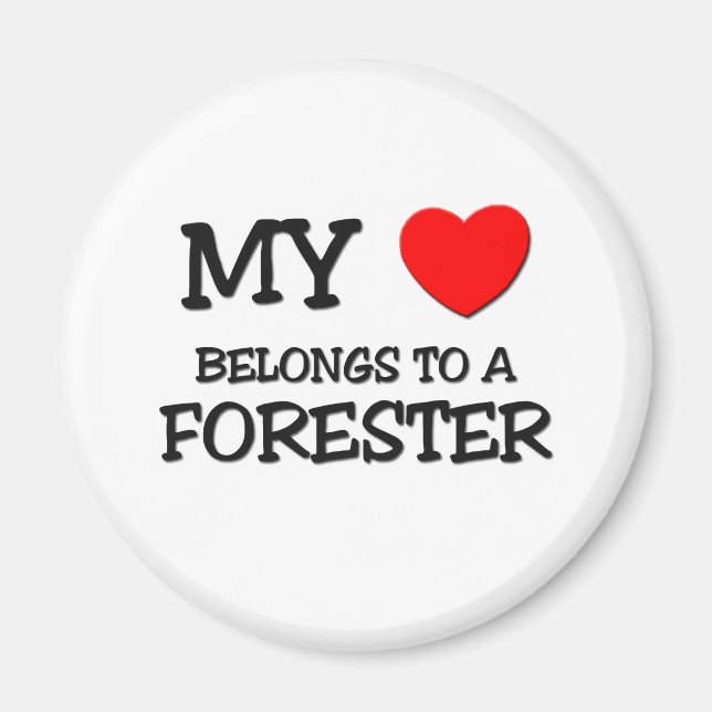 Aimant Mon Coeur Appartient À Une FORÊT (Devant)