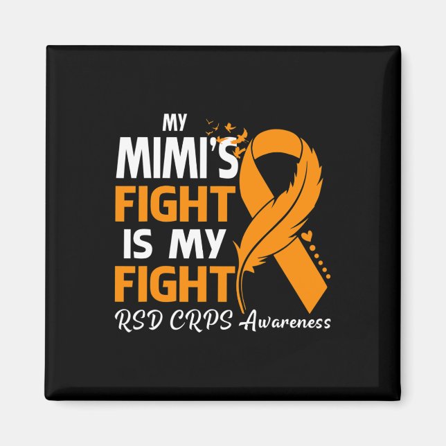 Aimant Mon combat Mimi est mon combat Rsd Crps Fea de sen (Devant)