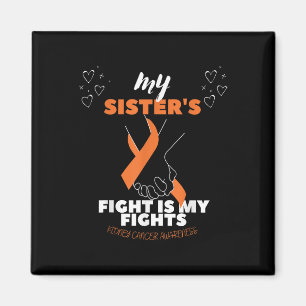 Aimant Mon combat Soeurs est Mes combats Kidney Cancer Aw