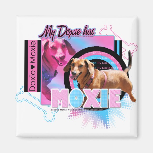 Aimant Mon Doxie a du cran (Devant)