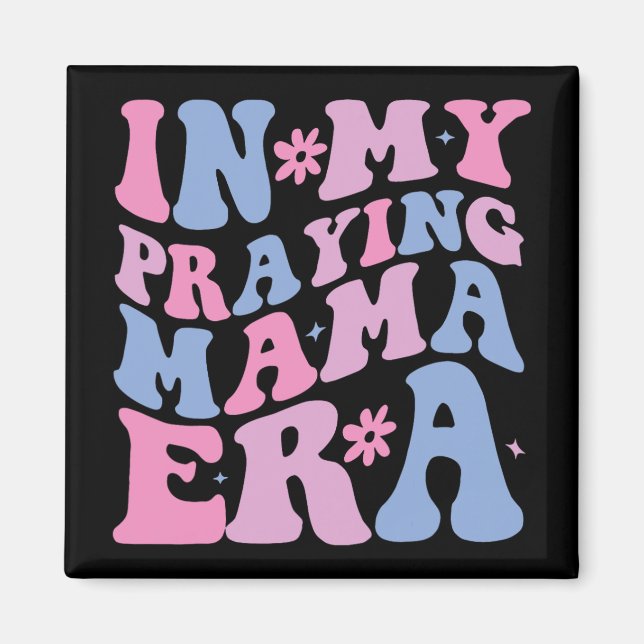 Aimant Mon ère de prière maman religieuse mère chrétienne (Devant)