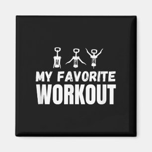 Aimant Mon exercice préféré Exercice d'entraînement Amusa