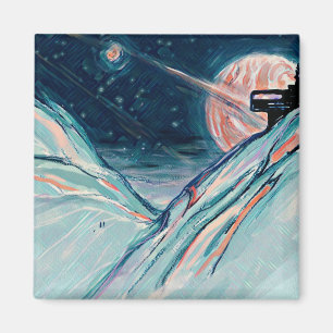 Aimant Mon futur chez soi dans l'espace