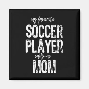 Aimant Mon Joueur De Football Favori M'appelle Maman Noël