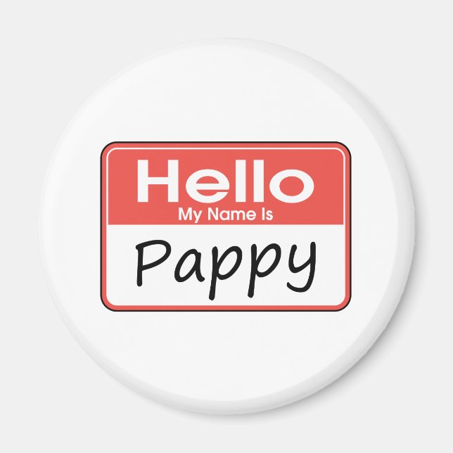 Aimant Mon nom est Pappy (Devant)