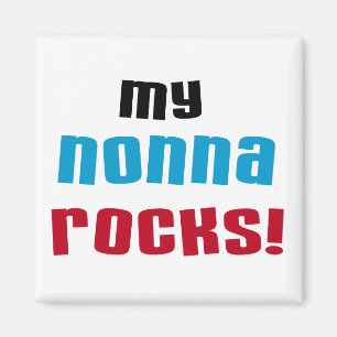 Aimant Mon Nonna bascule le T-shirts et les cadeaux