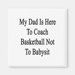Aimant Mon Père Est Là Pour Entrainer Le Basket-Ball Pour