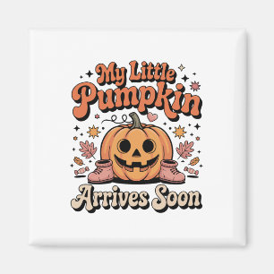 Aimant Mon Petit Citrouille Arrive Bientôt Halloween Ence