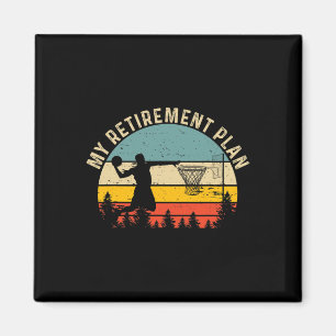 Aimant Mon plan de retraite Amusement Tee Vintage Bysketb