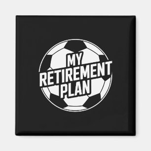 Aimant Mon Plan De Retraite Football Sport Ll Footll Joue