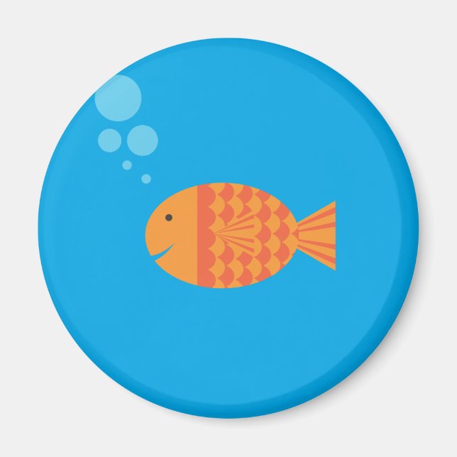 Aimant Mon poisson rouge (Devant)