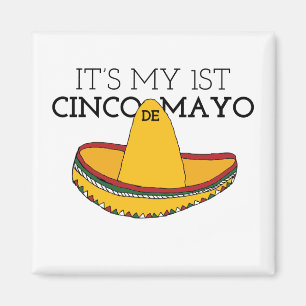 Aimant Mon premier Cinco de Mayo Cinco De Mayo Designs