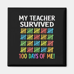 Aimant Mon Professeur A Survécu 100 Jours De Moi Joyeux 1
