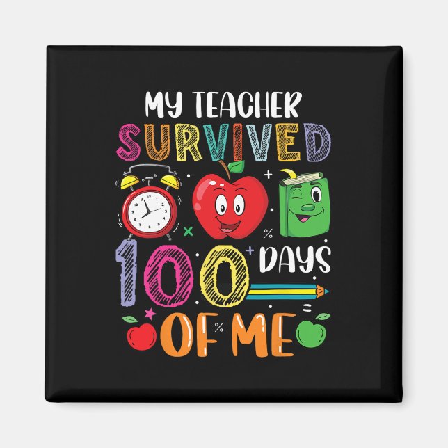 Aimant Mon Professeur A Survécu À 100 Jours De Moi (Devant)