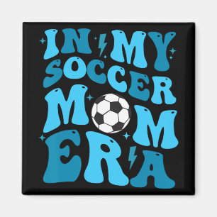Aimant Mon Soccer Maman Era Retro Soccer Maman Vie Mères