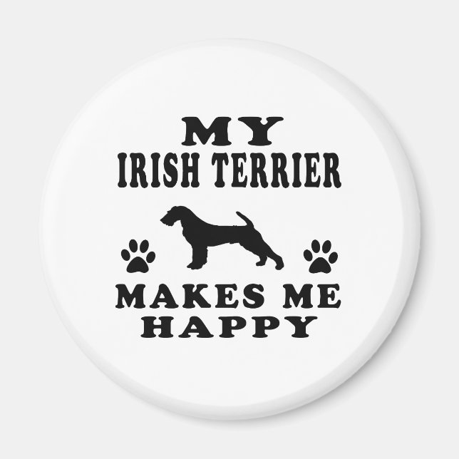 Aimant Mon Terrier Irlandais Me Rend Heureux (Devant)