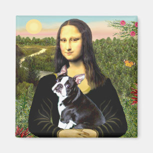 Aimant Mona Lisa - Boston T #4