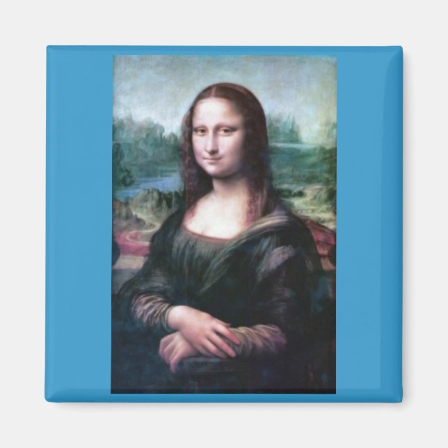 Aimant Mona Lisa by Leonardo Da Vinci (Devant)