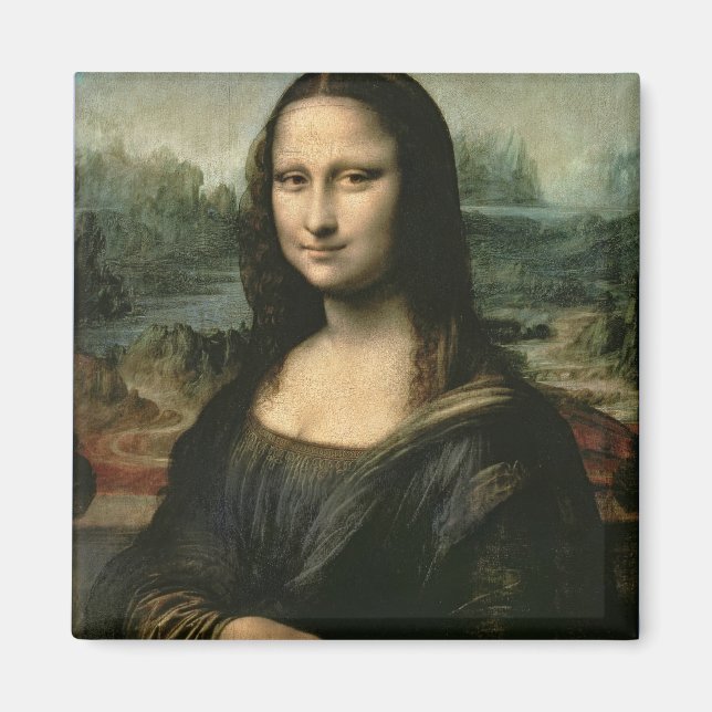 Aimant Mona Lisa, c.1503-6 (Devant)