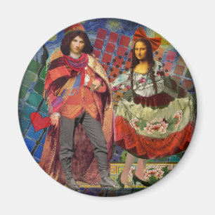 Aimant Mona Lisa en amour