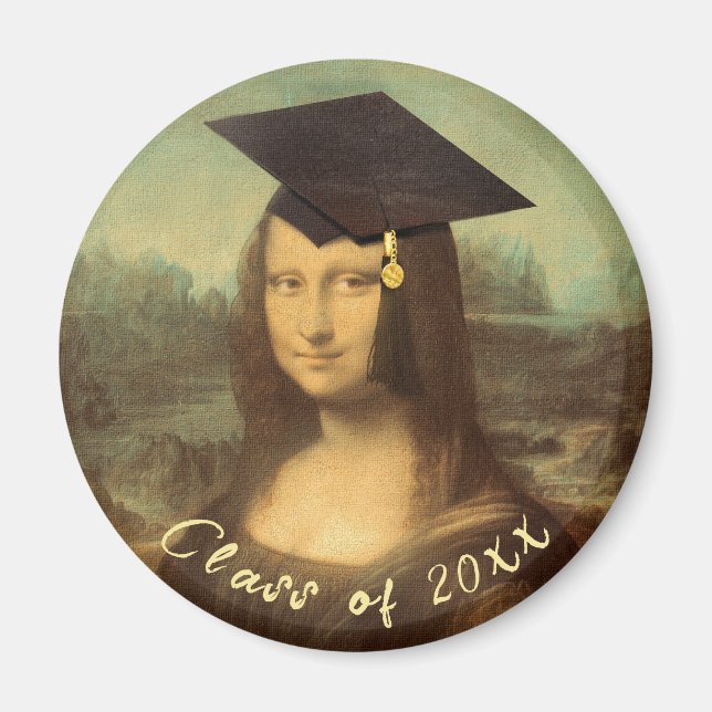 Aimant Mona Lisa Graduation (Devant)