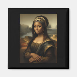 Aimant Mona Lisa noire Histoire noire américaine Mon