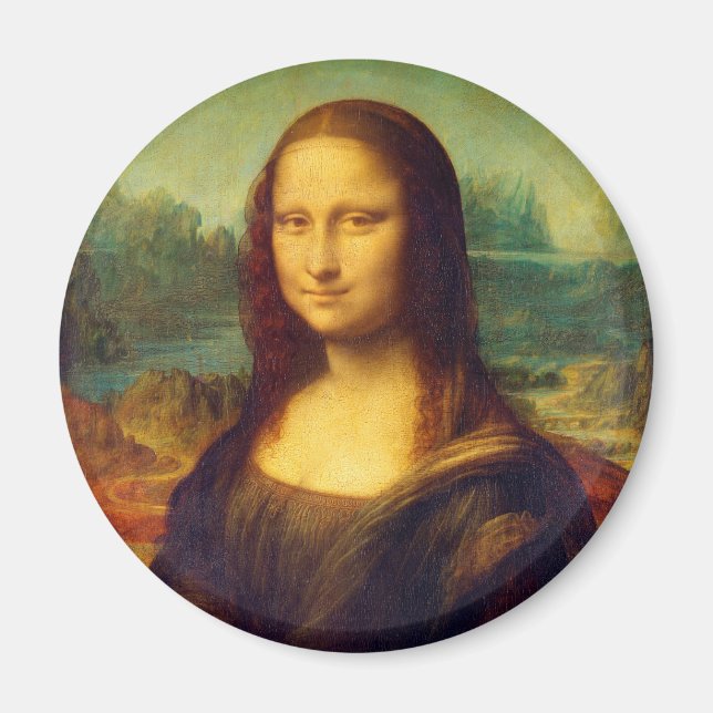 Aimant Mona Lisa par Leonardo Da Vinci (Devant)