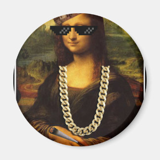 Aimant Mona Lisa Thug Life Art Life