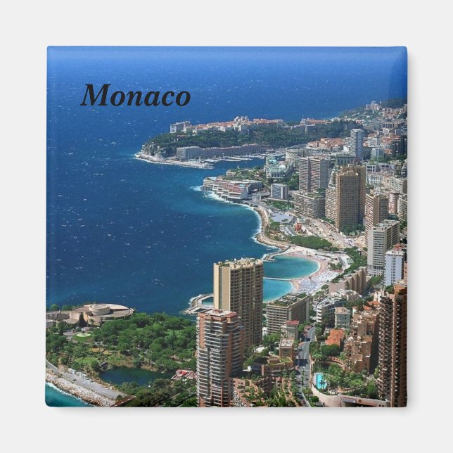 Aimant Monaco - (Devant)