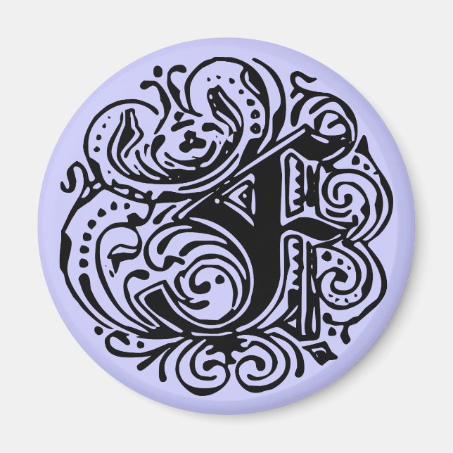 Aimant Monarchie "F" (Devant)