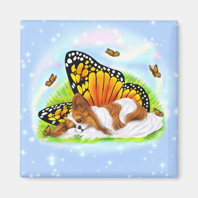 Aimant Monarque mystique papillon (Devant)