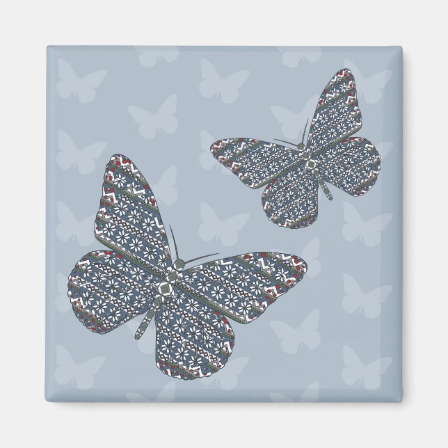 Aimant monarque nordique (Devant)