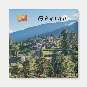 Aimant Monastère bouddhiste Gangtey Goemba, centre du Bho