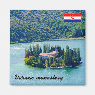 Aimant Monastère de Visovac à Krka NP - Croatie