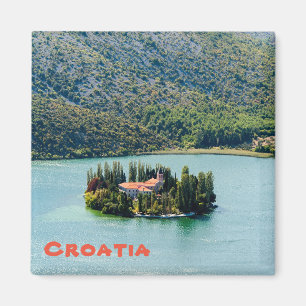 Aimant Monastère de Visovac à Krka NP - Croatie