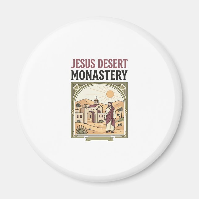 Aimant Monastère désertique de Jésus Monastère désertique (Devant)