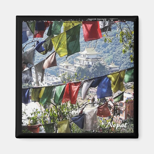 Aimant Monastère, Pharping, Katmandou - Népal (Devant)