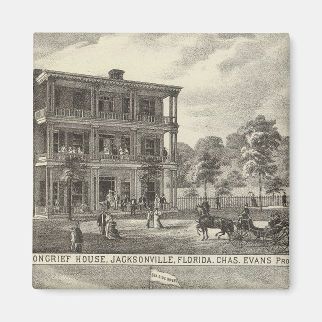 Aimant Moncrief House, Jacksonville (Devant)