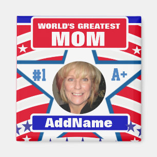 Aimant Monde Meilleure maman